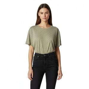 smash + tess beige print bodysuit cotton size XXL